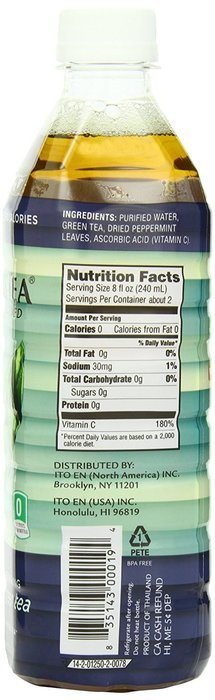 Teas' Tea Unsweetened Jasmine Green Tea, 16.9 Ounce (Pack of 12) N52