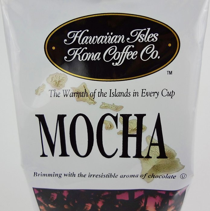 Hawaiian Isles Coffee Co. Kona Mocha 10 oz grind