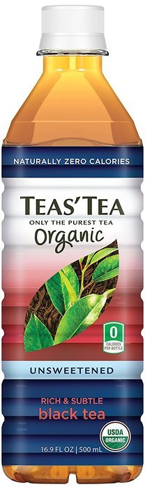 Teas' Tea Unsweetened Jasmine Green Tea, 16.9 Ounce (Pack of 12) N57