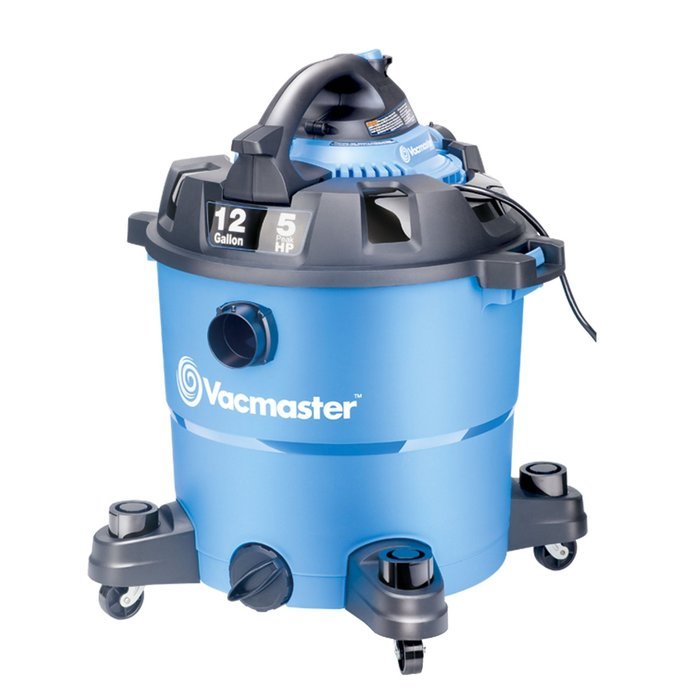 Vacmaster 12 Gallon, 5 Peak HP, Wet/Dry Vacuum with Detachable Blower, VBV1210 N3