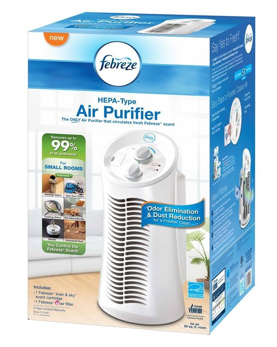 Febreze HEPA-Type Mini Tower Air Purifier N2