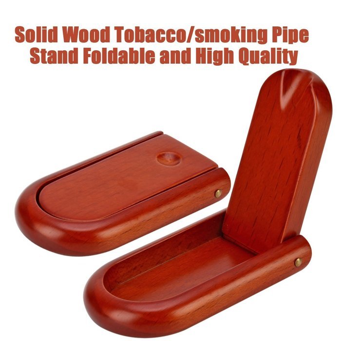 Scotte(TM) new green sandalwood tobacco pipe 9mm filter smoking pipe with (stand+scraper+filter element+pouch+...