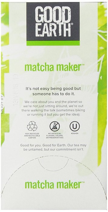 Good Earth Citrus Kiss Decaffeinated Green Tea, 18 Count Tea Bags (Pack of 6) N11