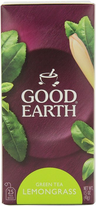 Good Earth Citrus Kiss Decaffeinated Green Tea, 18 Count Tea Bags (Pack of 6) N12
