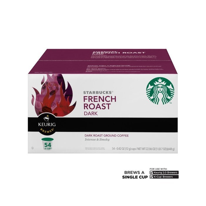 Starbucks French Roast Coffee K-cups (54 Ct.)