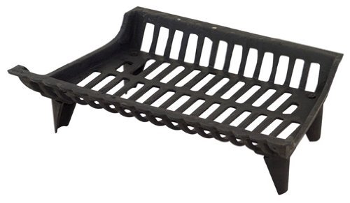 Panacea Products Corp 18' Blk Cast Iron Grate 15418 Fireplace Grates & Andirons N2
