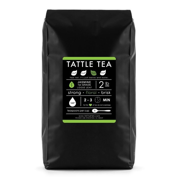 Tattle Tea Jasmine 1st Grade Green Tea, 2 Pound