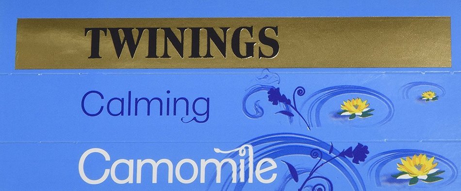 Twinings Pure Camomile Herbal Tea, 20 Tea Bags box N7