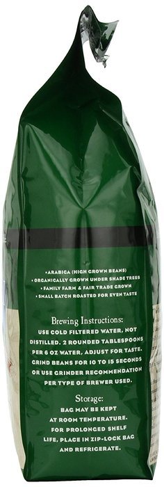 Cafe Altura Whole Bean Organic Coffee, Sumatran Dark Roast, 2 Pound N34