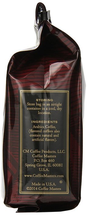 Coffee Masters Gourmet Coffee, Sumatra Mandheling Dark, Ground, 12-Ounce Bags (Pack of 4) N2