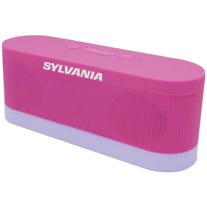 Sylvania SP136-blue Bluetooth Moonlight Speaker with 7-Color Changing LED Lights (Blue)
