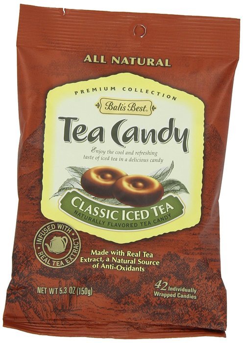 Bali's Best Classic Iced Tea Candy, 5.3-Ounce Bags (Pack of 12) N3