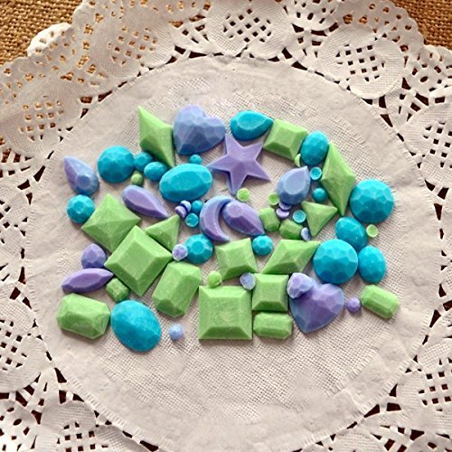 "Mini Gem Diamond Shape Fondant Mold Silicone Cake Candy Chocolate Mould Cake Decorating Tool" shopping N3