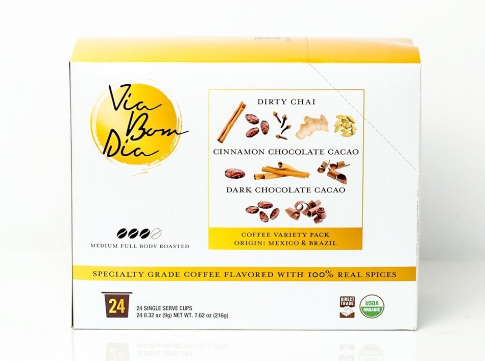 100% Naturally Flavored Certified Organic Coffee, Smooth Dark Chocolate,18-PK K-Cup Pods for Single-Serve Keurig... N8