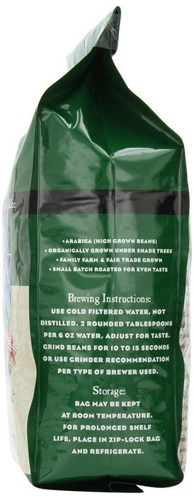Cafe Altura Whole Bean Organic Coffee, Sumatran Dark Roast, 2 Pound N39