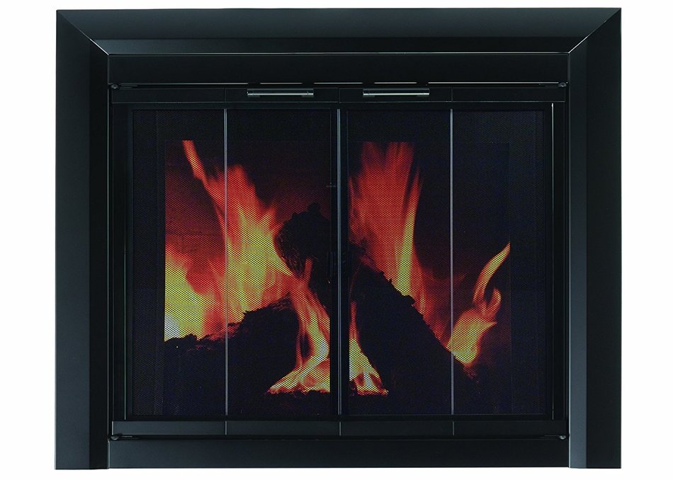 Pleasant Hearth CM-3010 Small Clairmont Fireplace Glass Door