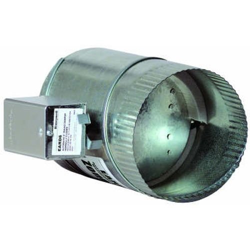 Round Damper, Automatic, Dia 6In, H 7 1/2In