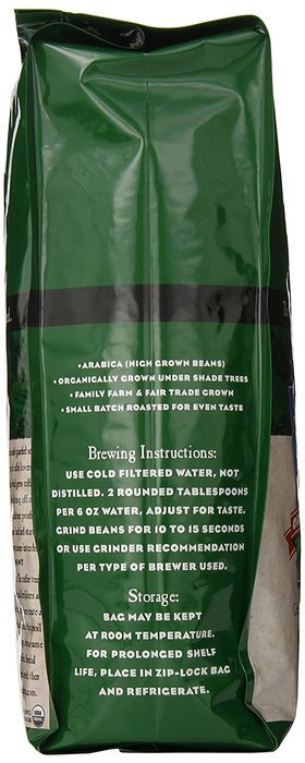 Cafe Altura Whole Bean Organic Coffee, Sumatran Dark Roast, 2 Pound N46