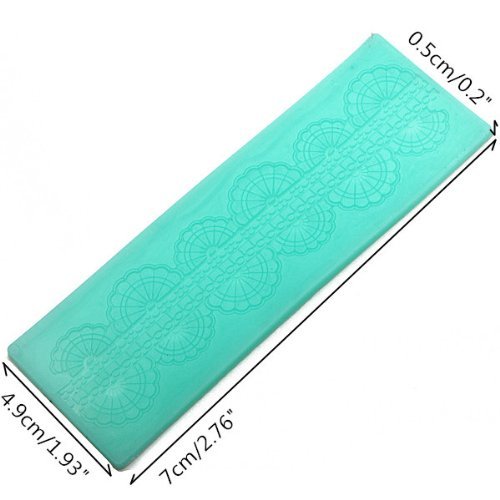 "Silicone Cake Mold Fondant Cake Lace Decoration Silicone Lace Mold" shopping N3