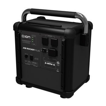 ION Audio Job Rocker Plus Bluetooth Speaker - Black (Certified Refurnished)