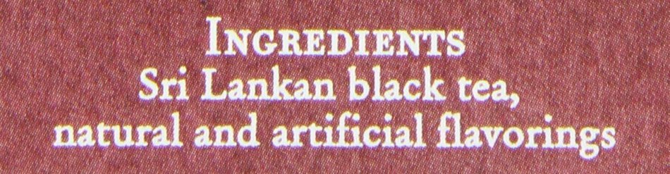 The Coffee Bean & Tea Leaf, Tea, Hand-Picked Vanilla Ceylon, 20 Count Tin N10