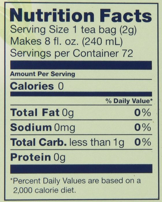 Tetley Steamed Green Tea, 72 Count (Pack of 6)