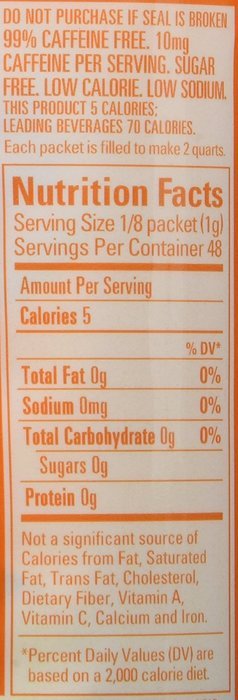 Crystal Light Iced Tea, With Lemon Flavoring 1.4-Ounce Unit (Pack of 6)