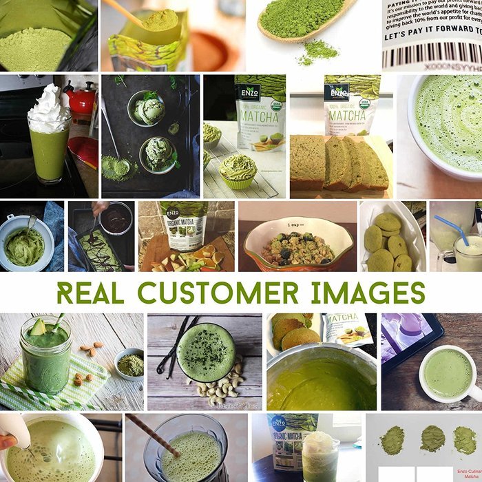 Matcha Green Tea Powder 4oz Organic Vegan Milky Taste USDA Certified 137x Antioxidants Over