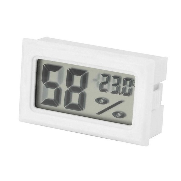 GOOTRADES Handy Digital LCD Indoor Temperature Humidity Meter Thermometer Hygrometer Gauge (Black) N3