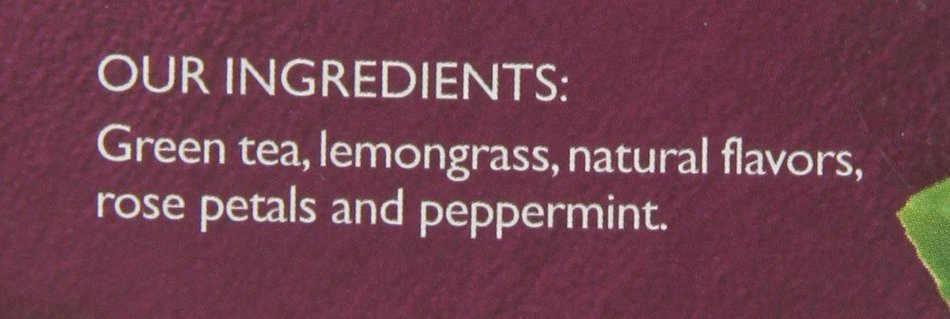 Good Earth Citrus Kiss Decaffeinated Green Tea, 18 Count Tea Bags (Pack of 6) N15