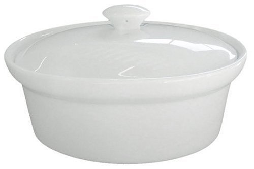 BIA Cordon Bleu 1-1/2-Quart Oval Casserole, White