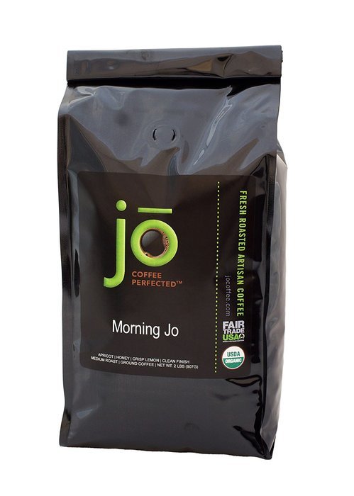 MORNING JO: 2 lb, Organic Breakfast Blend Ground Coffee, Medium Roast, Fair Trade Certified, USDA Certified Organic... N2