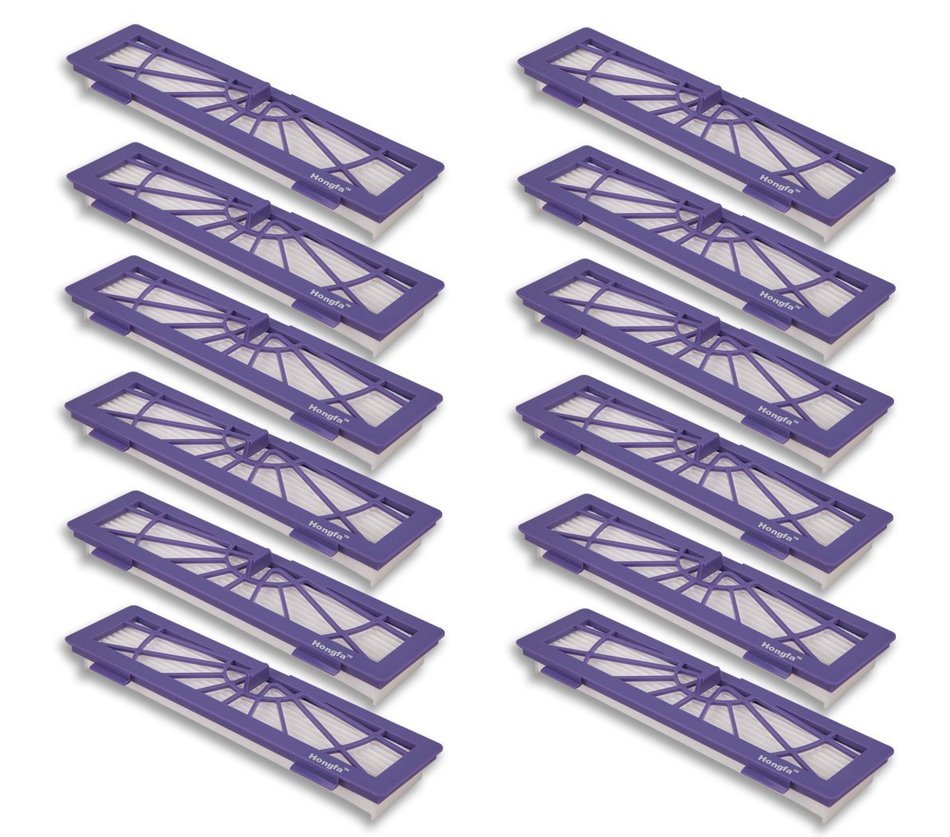 12pcs HEPA Filter for Neato Botvac D70 D75 D80 70e 75 80 85 Vacuum Cleaner, Honfa Replacement Filter Kits (BotVac... N5