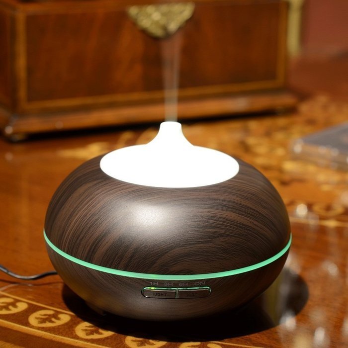 HOWSAN Aromatherapy Essential Oil Diffuser 300ml Ultrasonic Aroma Humidifier (Up to 10 Hours Use, Waterless Auto... N2