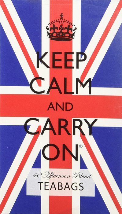 Keep Calm and Carry On Afternoon Tea