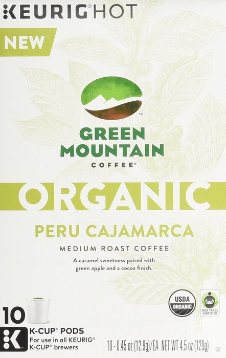 Green Mountain Organic Coffee K-cups 30 Pack(3 10 Packs) (Ethiopia Yiragacheffe) N9