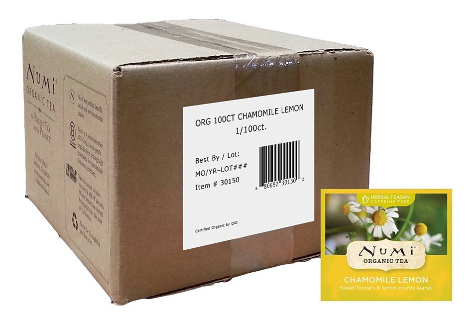 Numi Organic Tea Gunpowder Green, Full Leaf Green Tea, 100 Count non-GMO Bulk Tea Bag N17