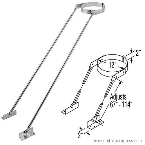 280610 10" Extended Roof Bracket