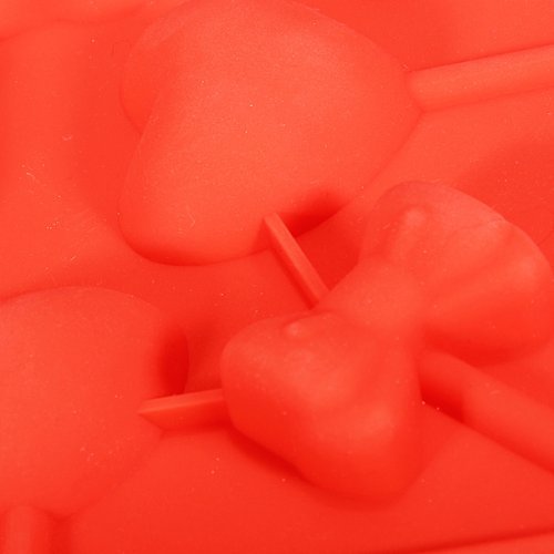 Heart Bowknot Silicone Cake Mold N8
