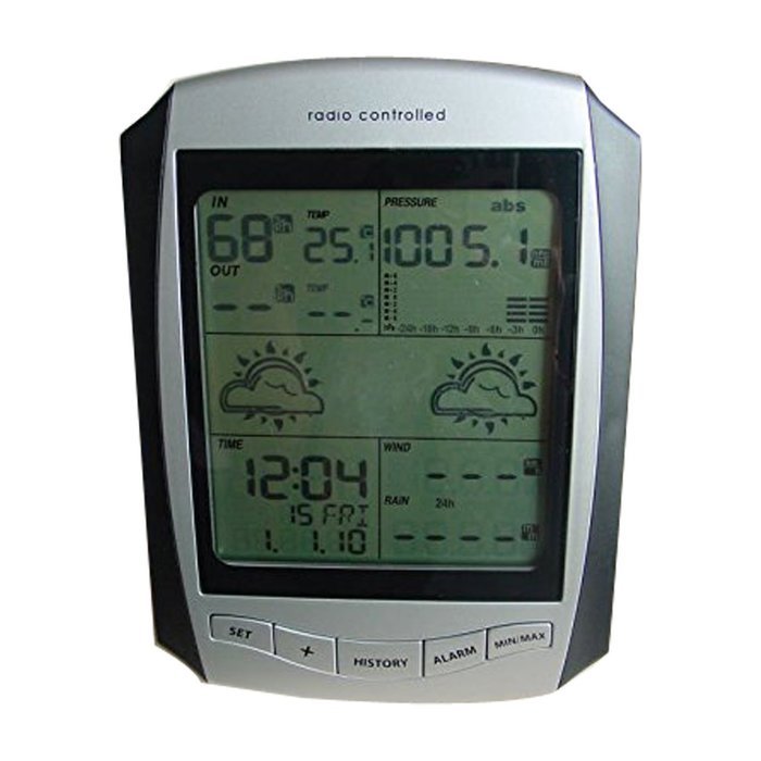 Signstek Multi-functional Wireless Weather Stations - Indoor Outdoor Temperature display - Humidity Sensor - Rain... N2