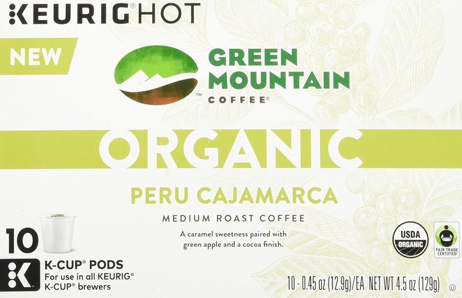 Green Mountain Organic Coffee K-cups 30 Pack(3 10 Packs) (Ethiopia Yiragacheffe) N14