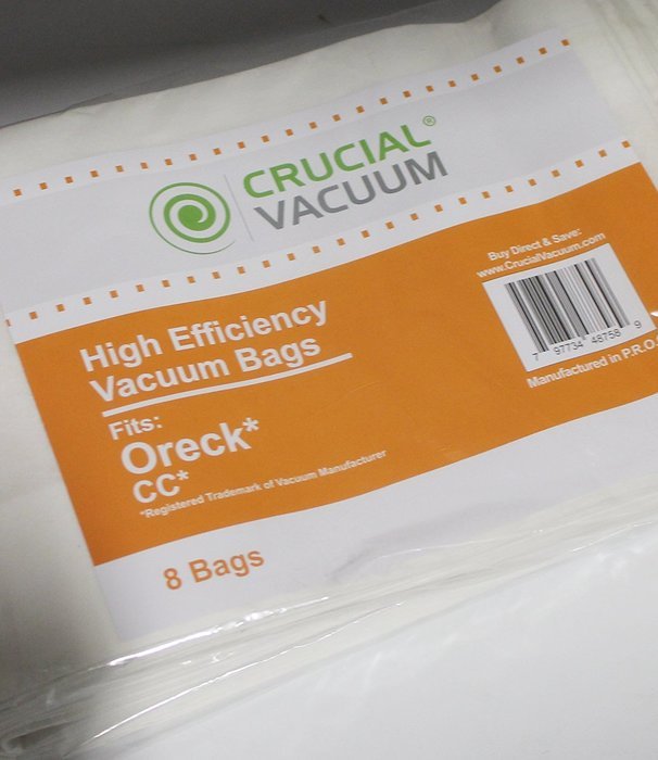 Oreck XL 1 Year Supply Kit, Includes 8 CC Bags, 2 XL Belts & 10 Scent Tablets, Compare to Part # CCPK8, CCPK8DW...