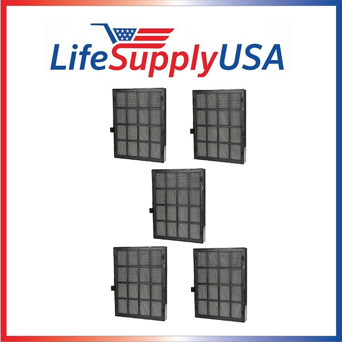 5 pcs True HEPA Replacement Filter Designed To Fit Winix 114190 Size 21 by Vacuum Savings
