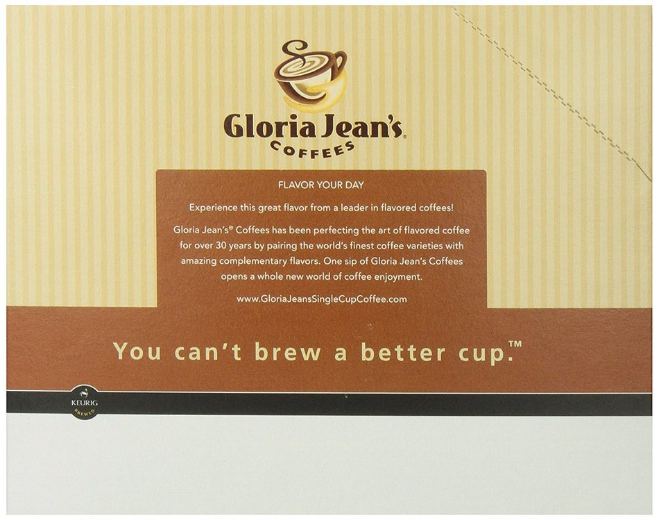 Gloria Jean's Coffees, French Vanilla Supreme K-Cup Portion Pack for Keurig Brewers 24-Count N8
