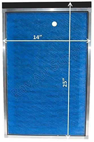 Air Ranger Replacement Filter Pads 14X25 (3 Pack) N3