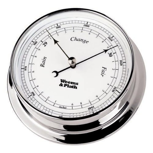 Weems & Plath Endurance Collection 085 Barometer (Chrome)