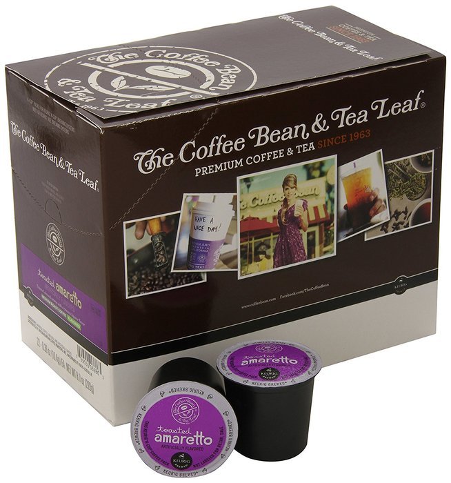 The Coffee Bean & Tea Leaf Coffee, Toasted Amaretto, 22 Count N6
