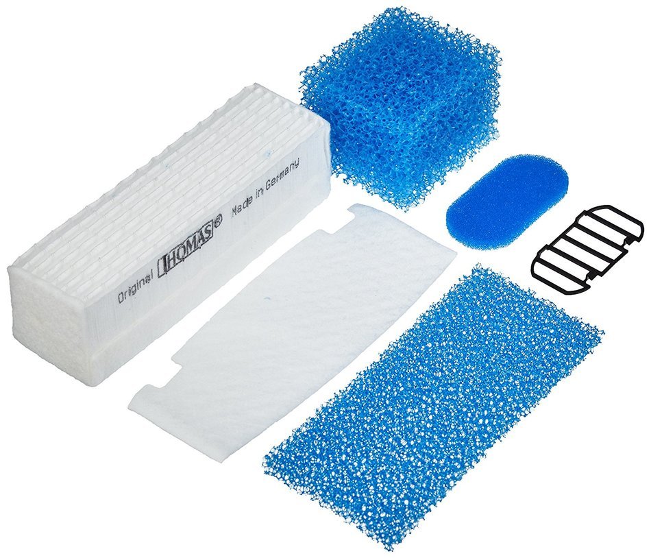 Thomas Hepa Filter Set Suitable for Models GENIUS S1 / TWIN T1 / Pet & Friends T1