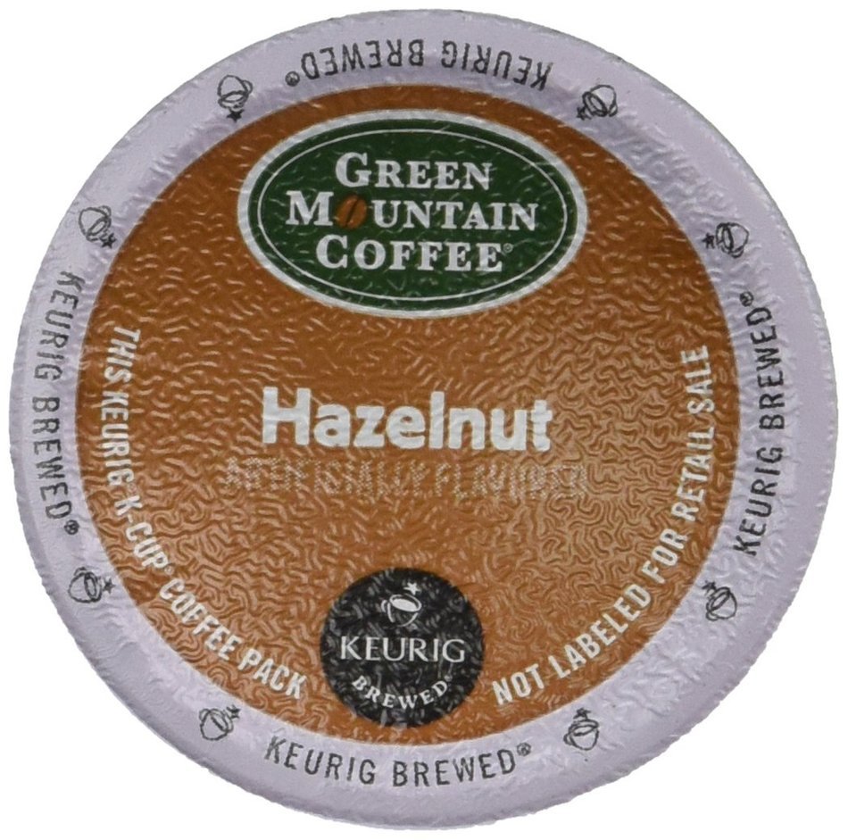 Green Mountain Coffee Hazelnut, K-Cups For Keurig Brewers, 24-Count Boxes (Pack of 2)