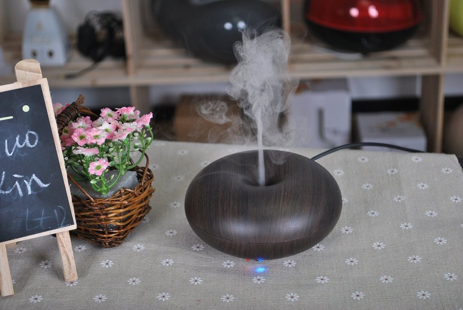 Cool Mist Humidifier, TurnRaise Essential Oil Diffuser Humidifier w/ Cool Air Ultrasonic Aromatherapy, 4 Timer...
